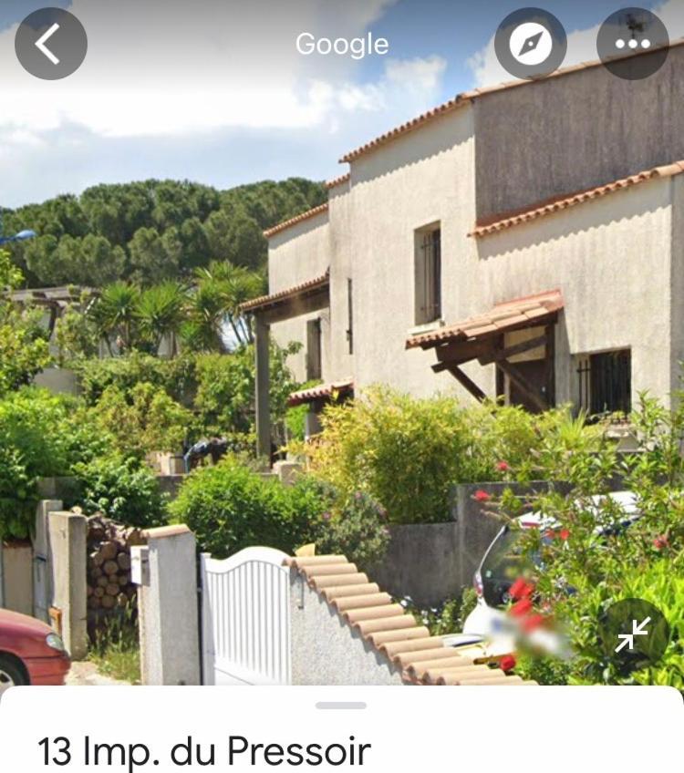 Chambre, Terrasse Et Piscine De L'Impasse Du Pressoir Le Crès Exteriér fotografie